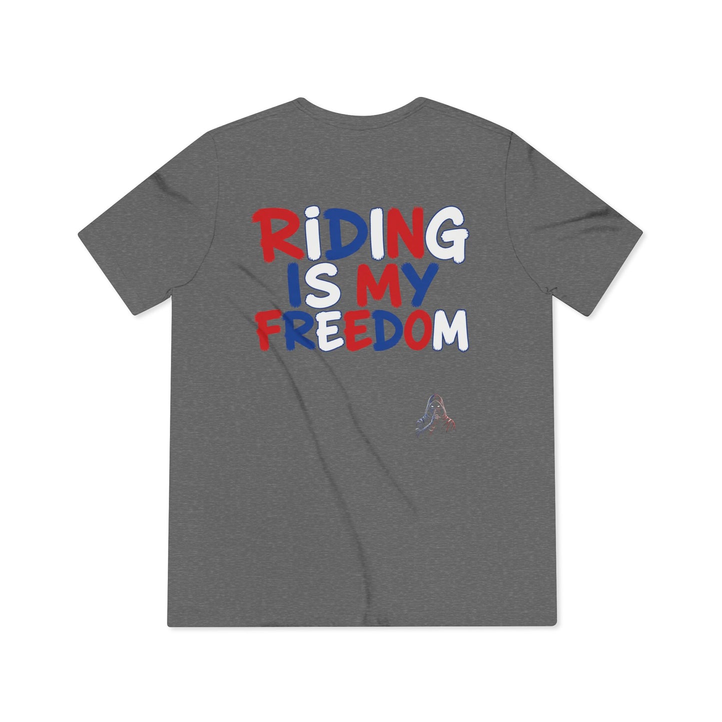 Riding is my freedom Lightweight Graphic Tee