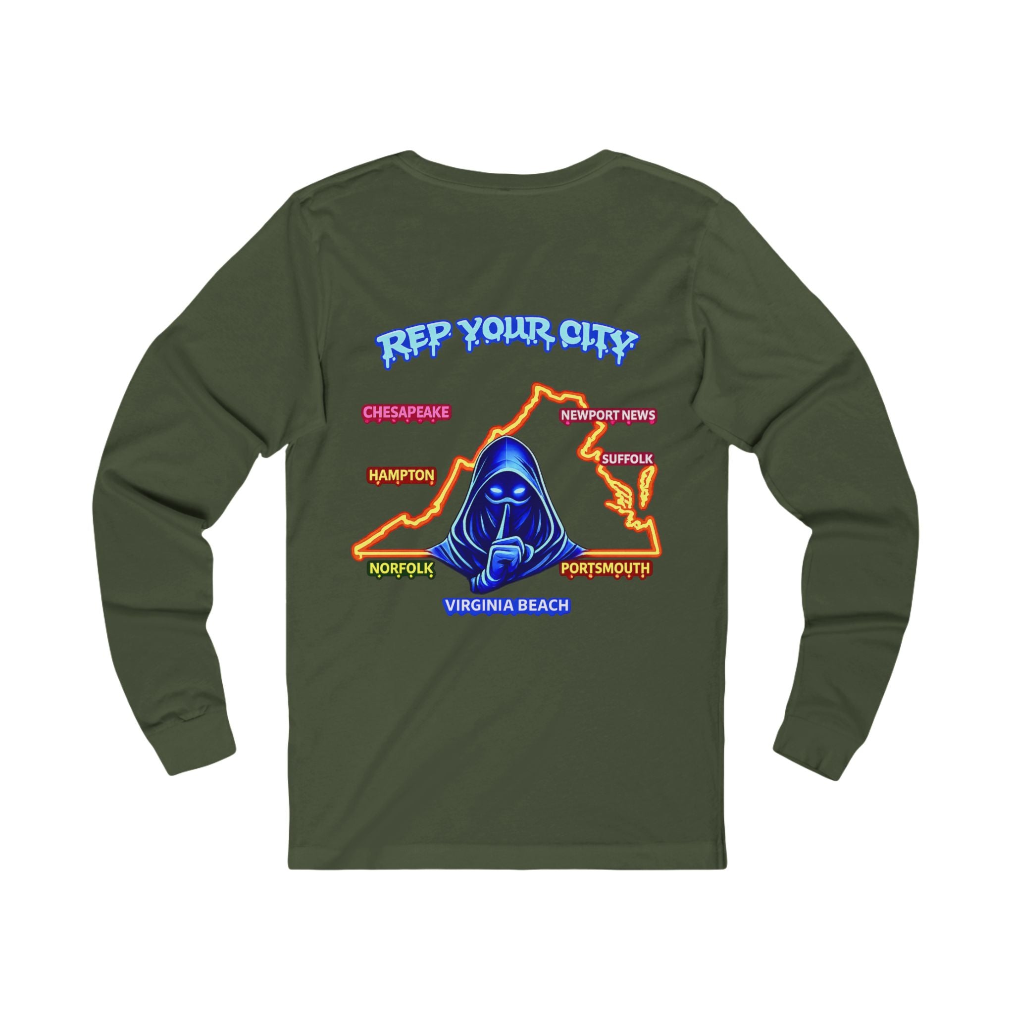 Rep Your City - Long Sleeve Tee