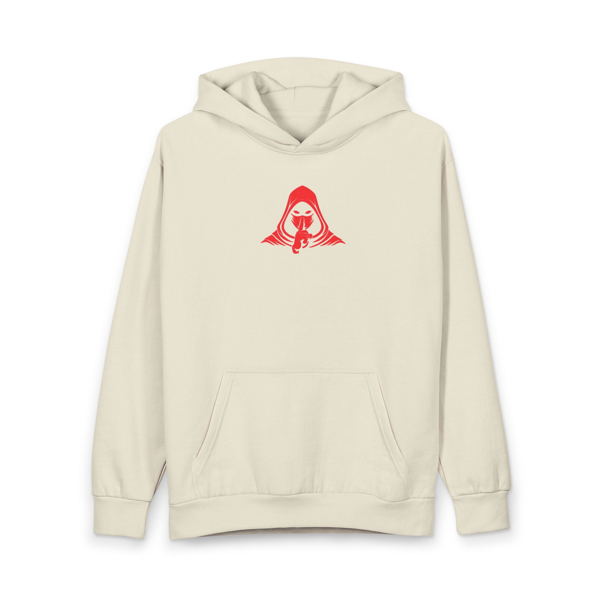 Red Centered Logo - OG Heavyweight Hoodie