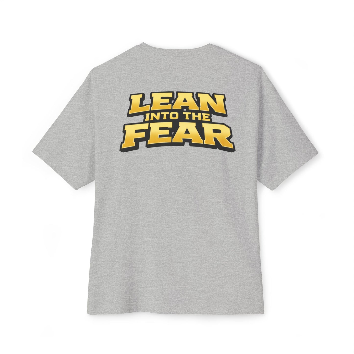 Lean into the Fear Heavyweight Tee