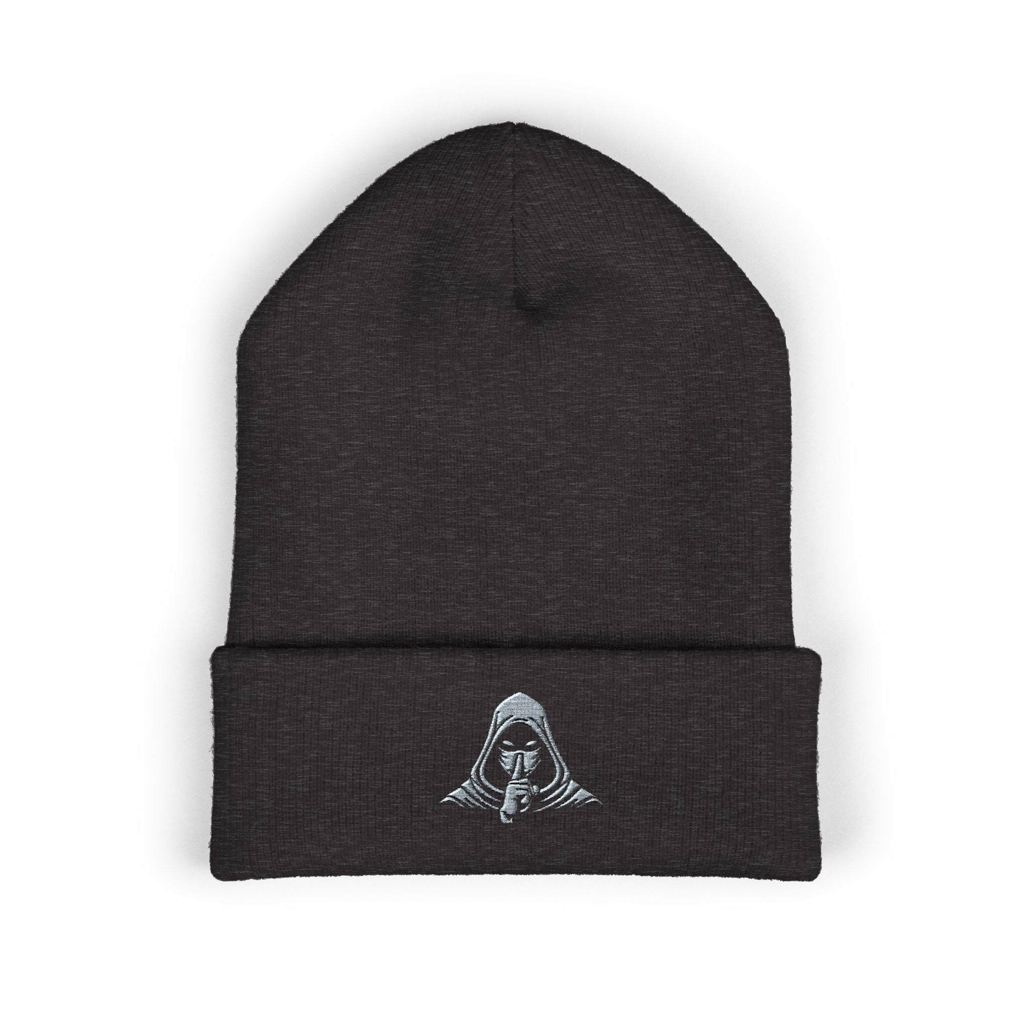 OG Beanie – White Embroidered