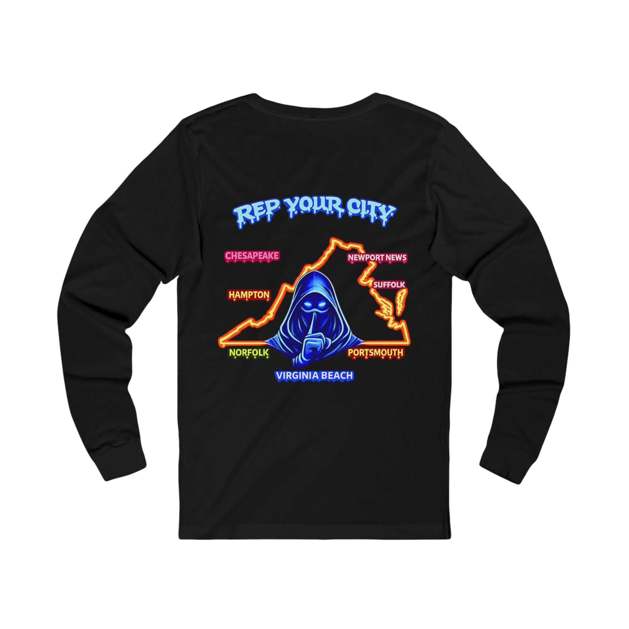 Rep Your City - Long Sleeve Tee