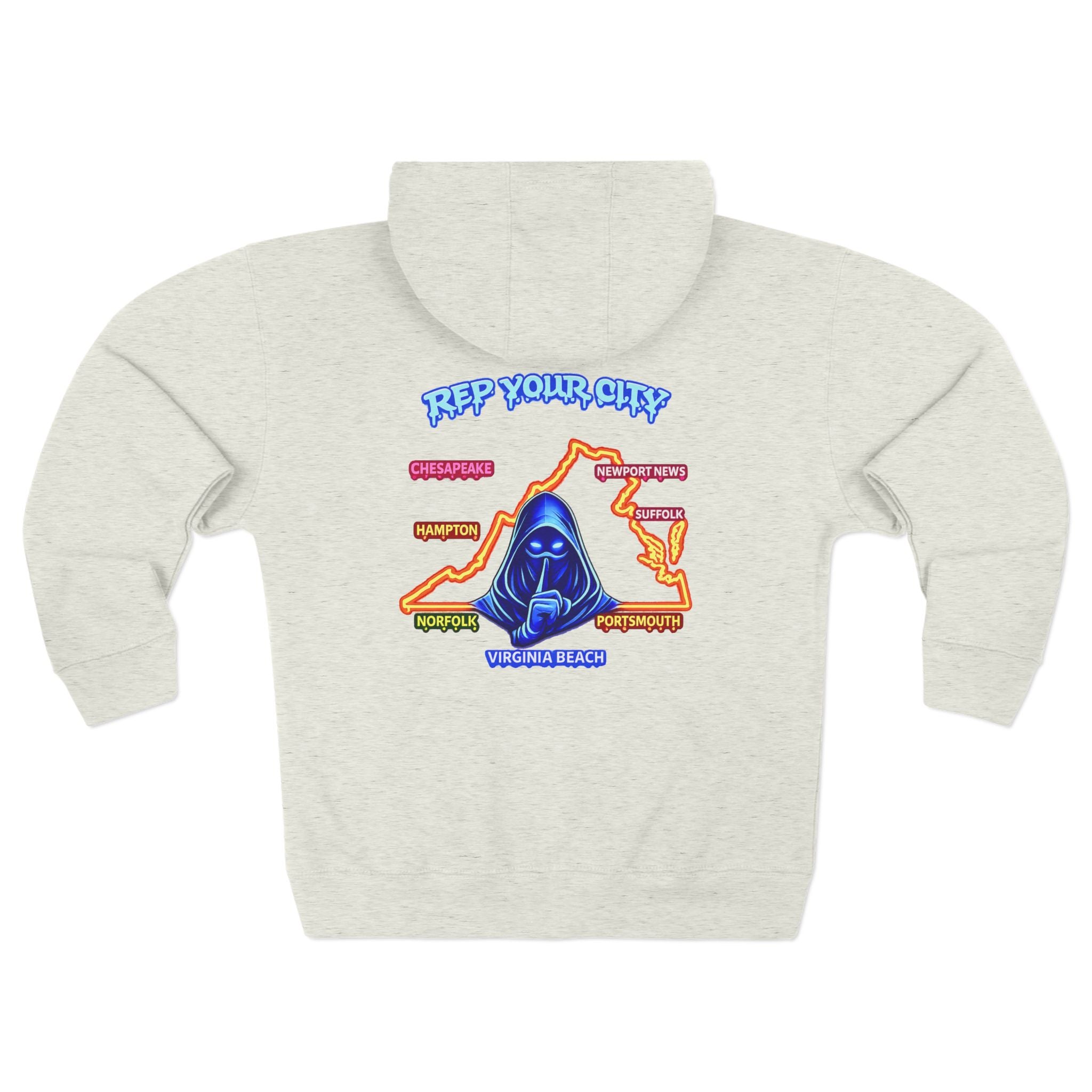 Rep Your City - Unisex Zip Hoodie