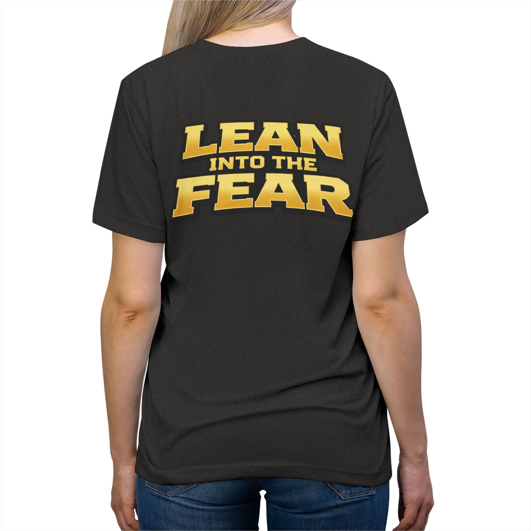 Lean into the Fear Lightweight Tee