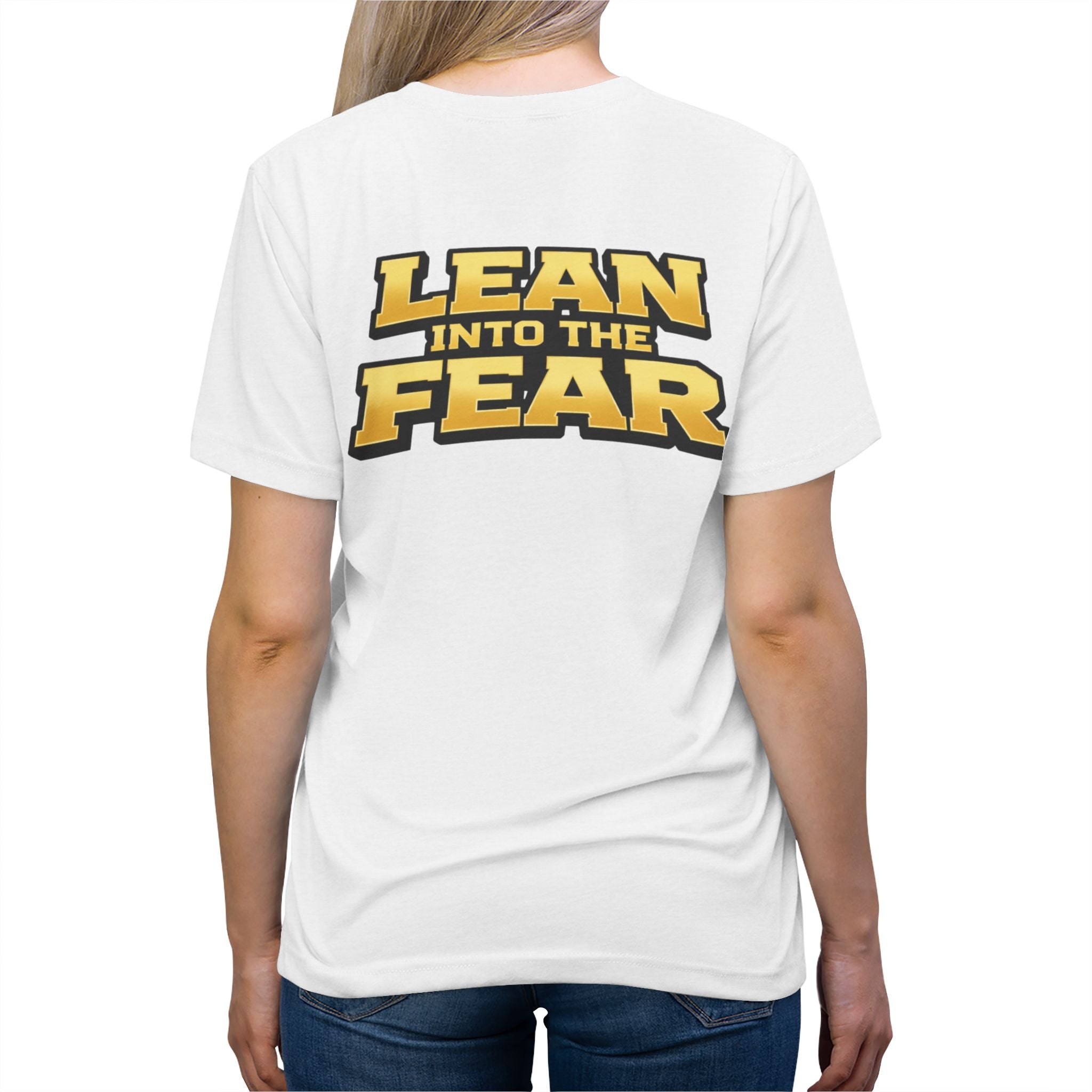Lean into the Fear Lightweight Tee