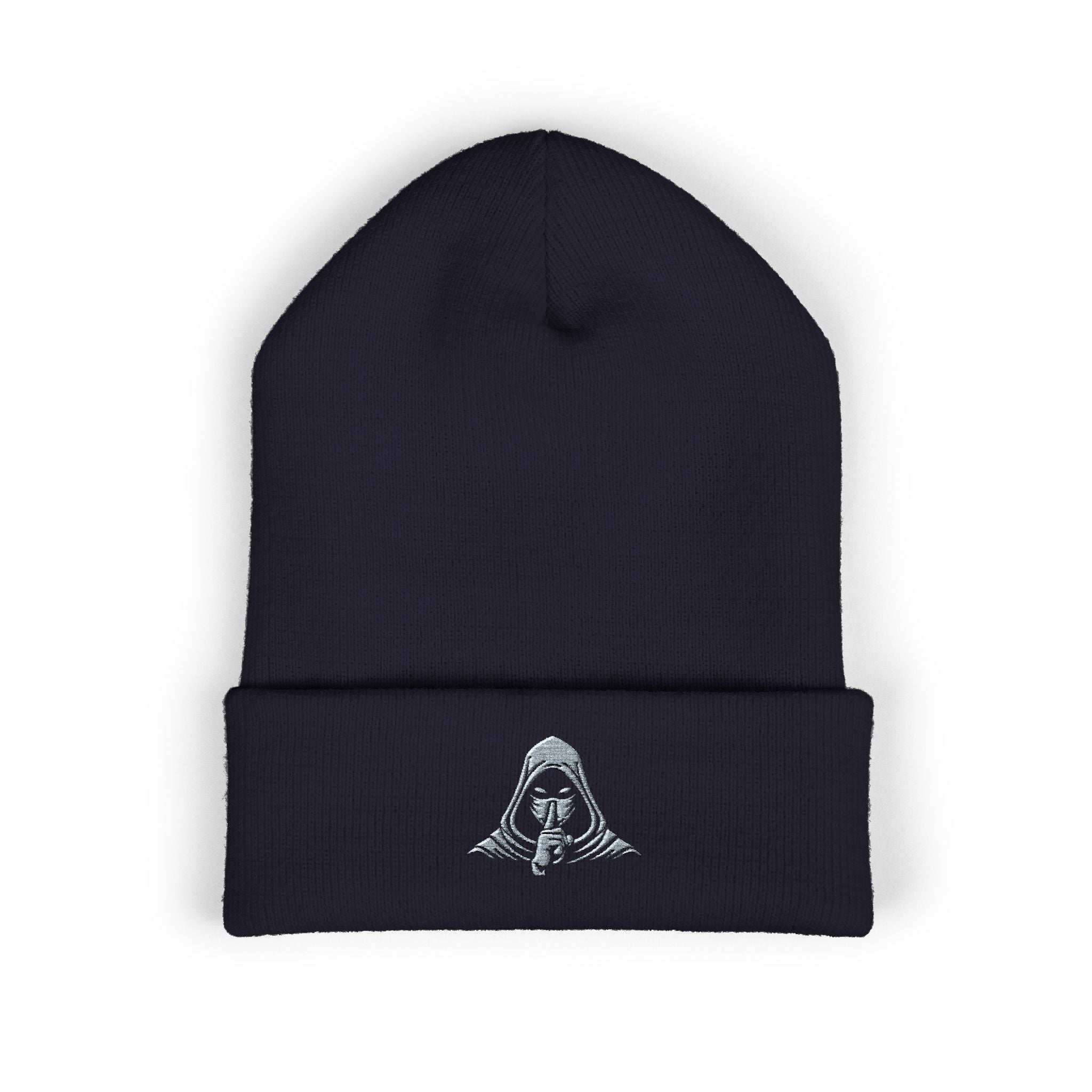 OG Beanie – White Embroidered