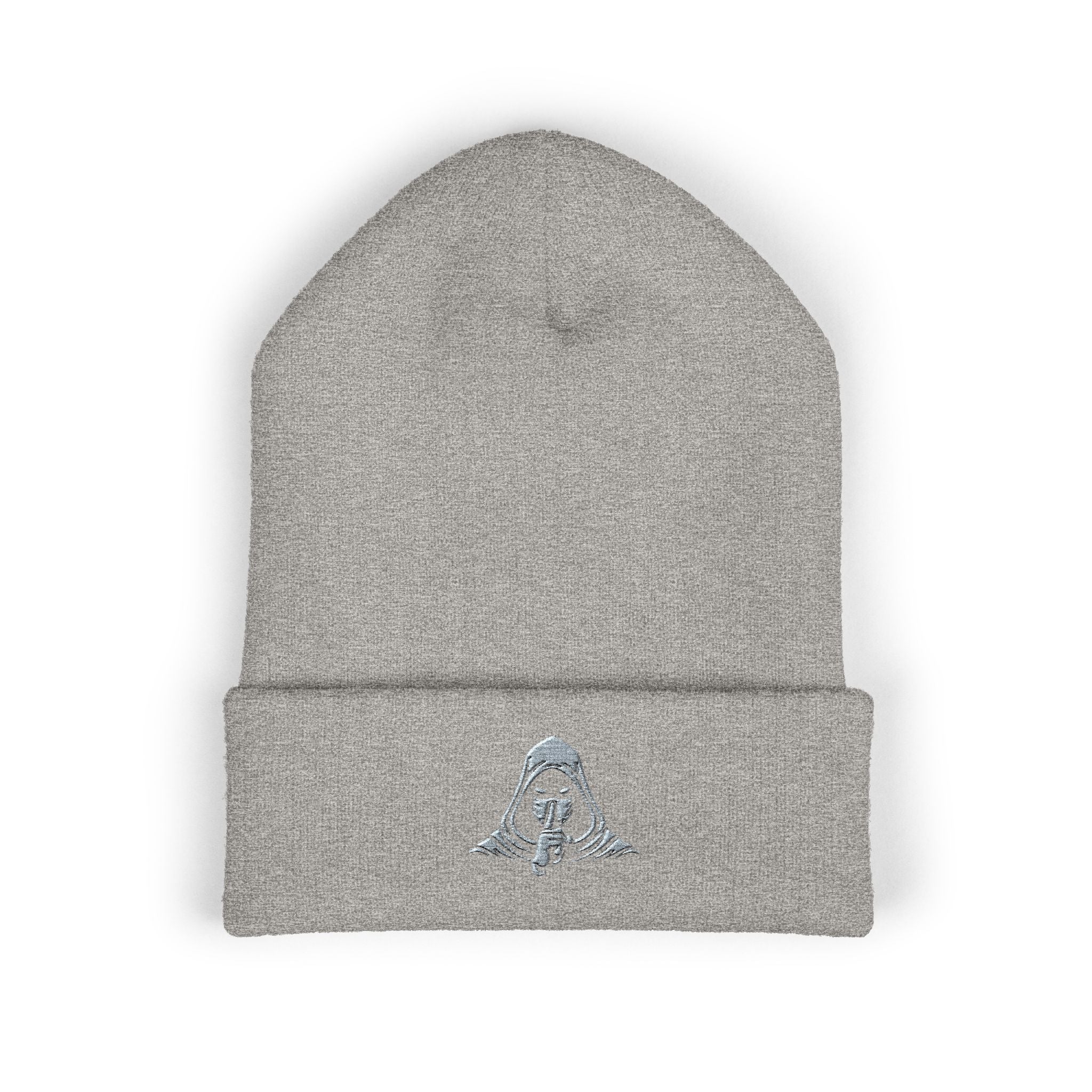 OG Beanie – White Embroidered