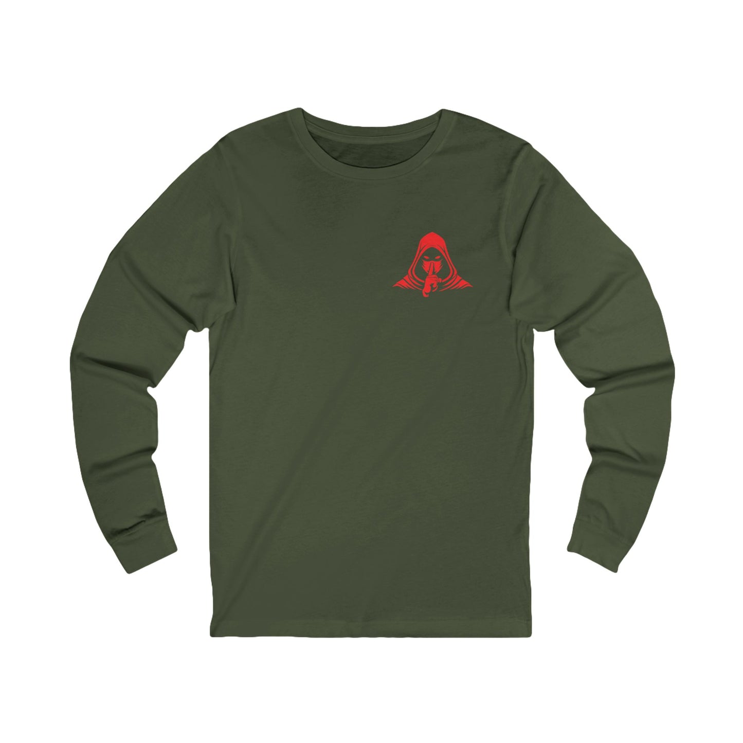 Red Logo - OG Long Sleeve Tee