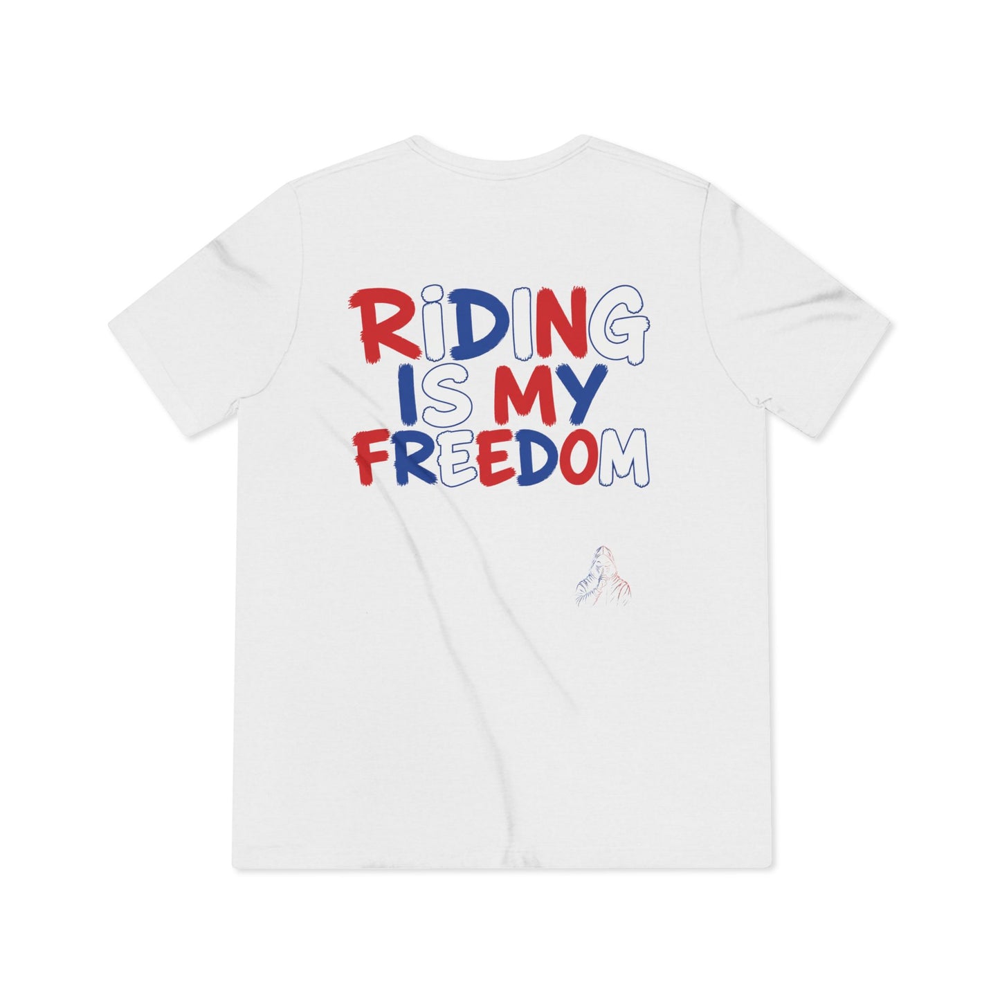 Riding is my freedom Lightweight Graphic Tee