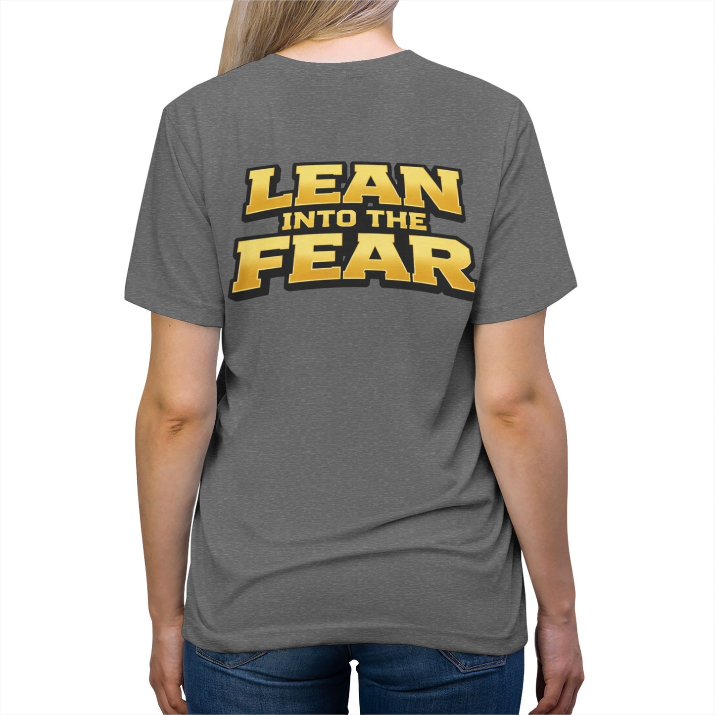 Lean into the Fear Lightweight Tee