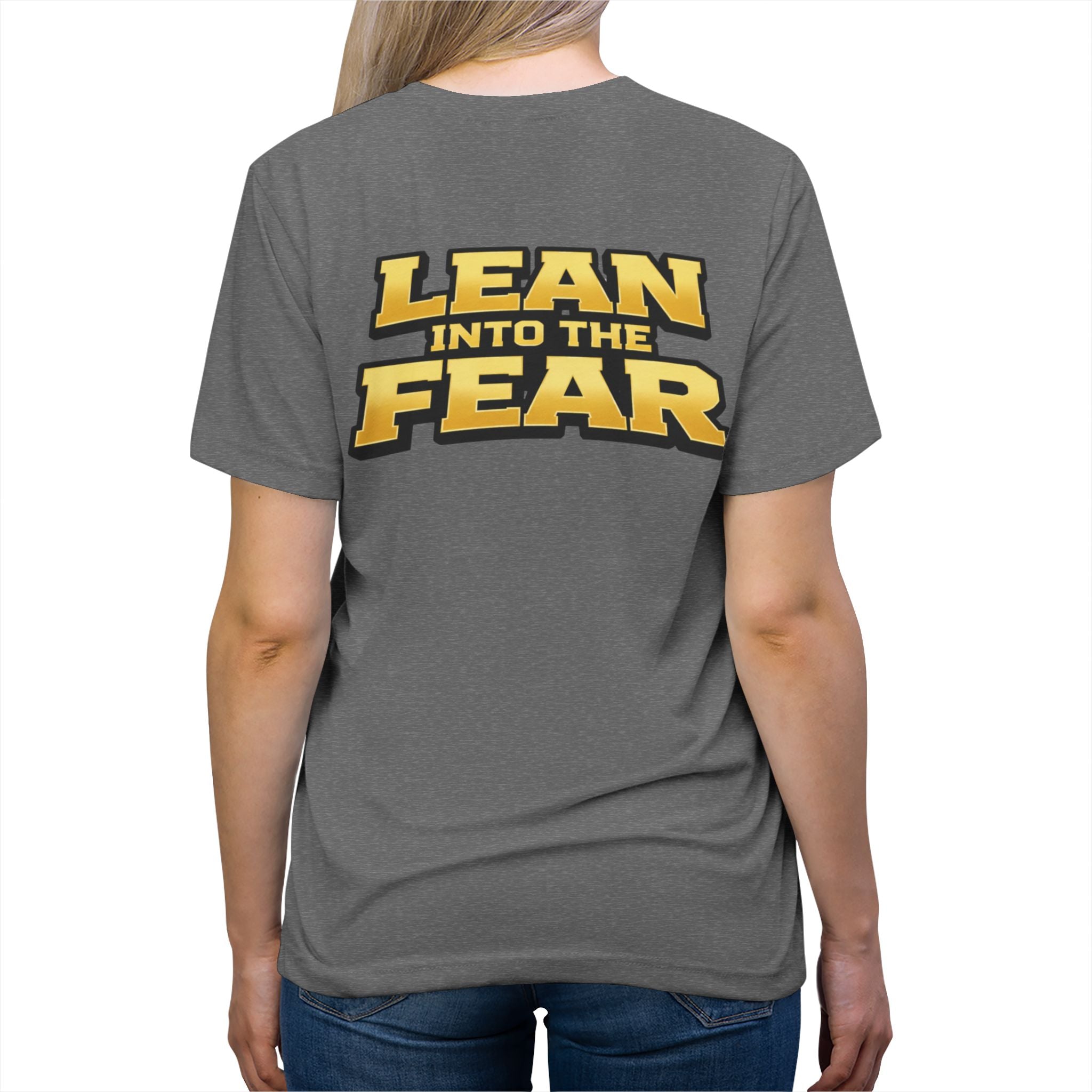Lean into the Fear Lightweight Tee