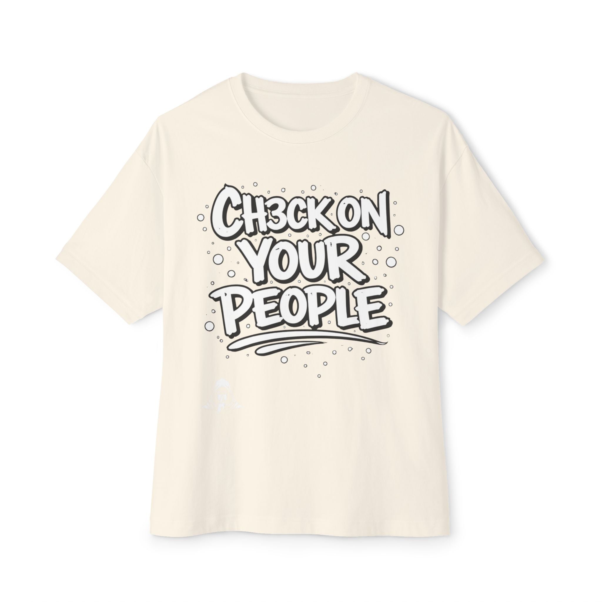 Check on your people Heavyweight Tee