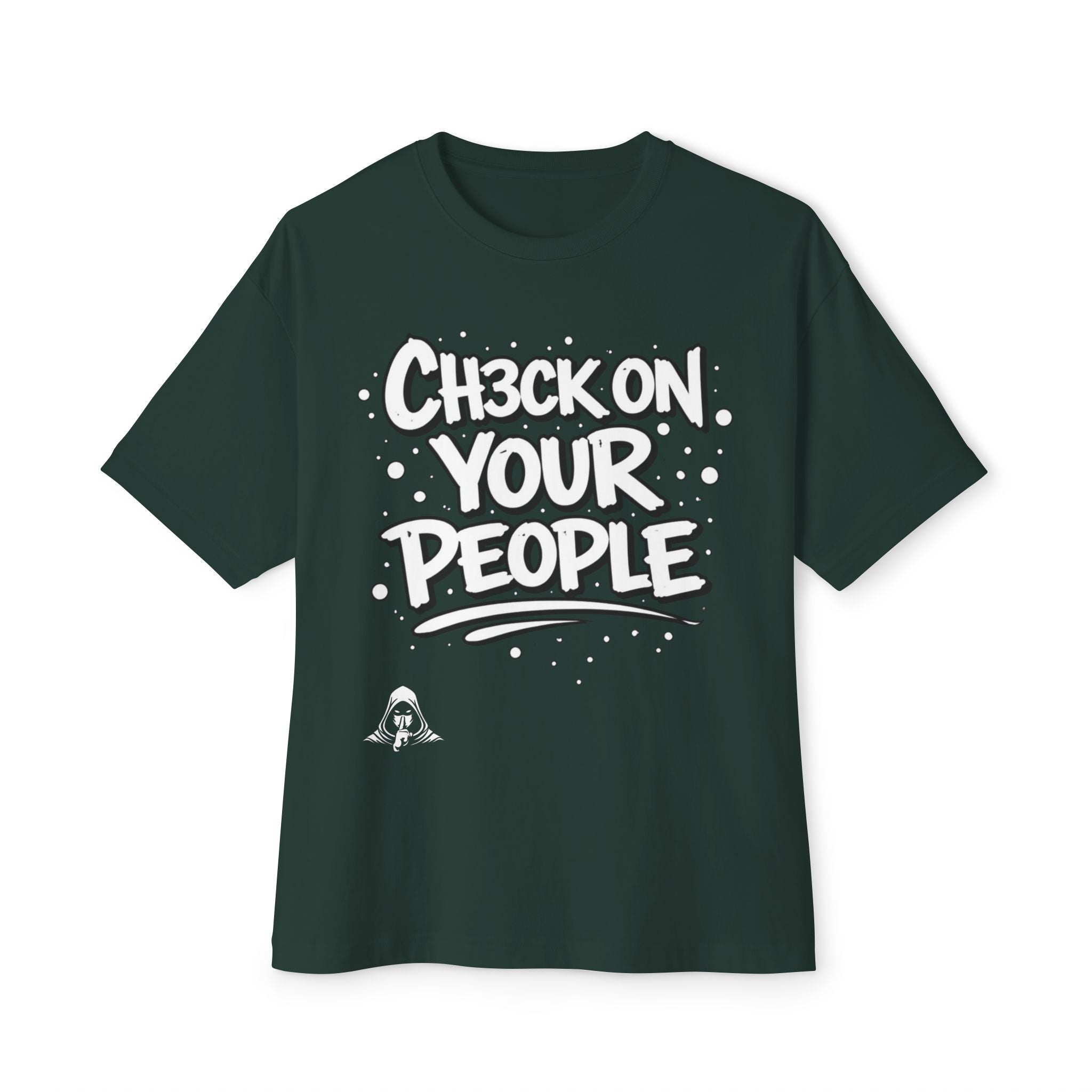 Check on your people Heavyweight Tee