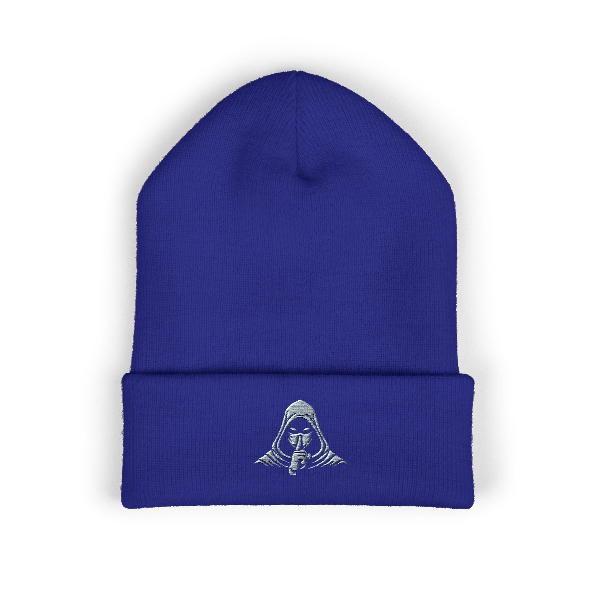 OG Beanie – White Embroidered