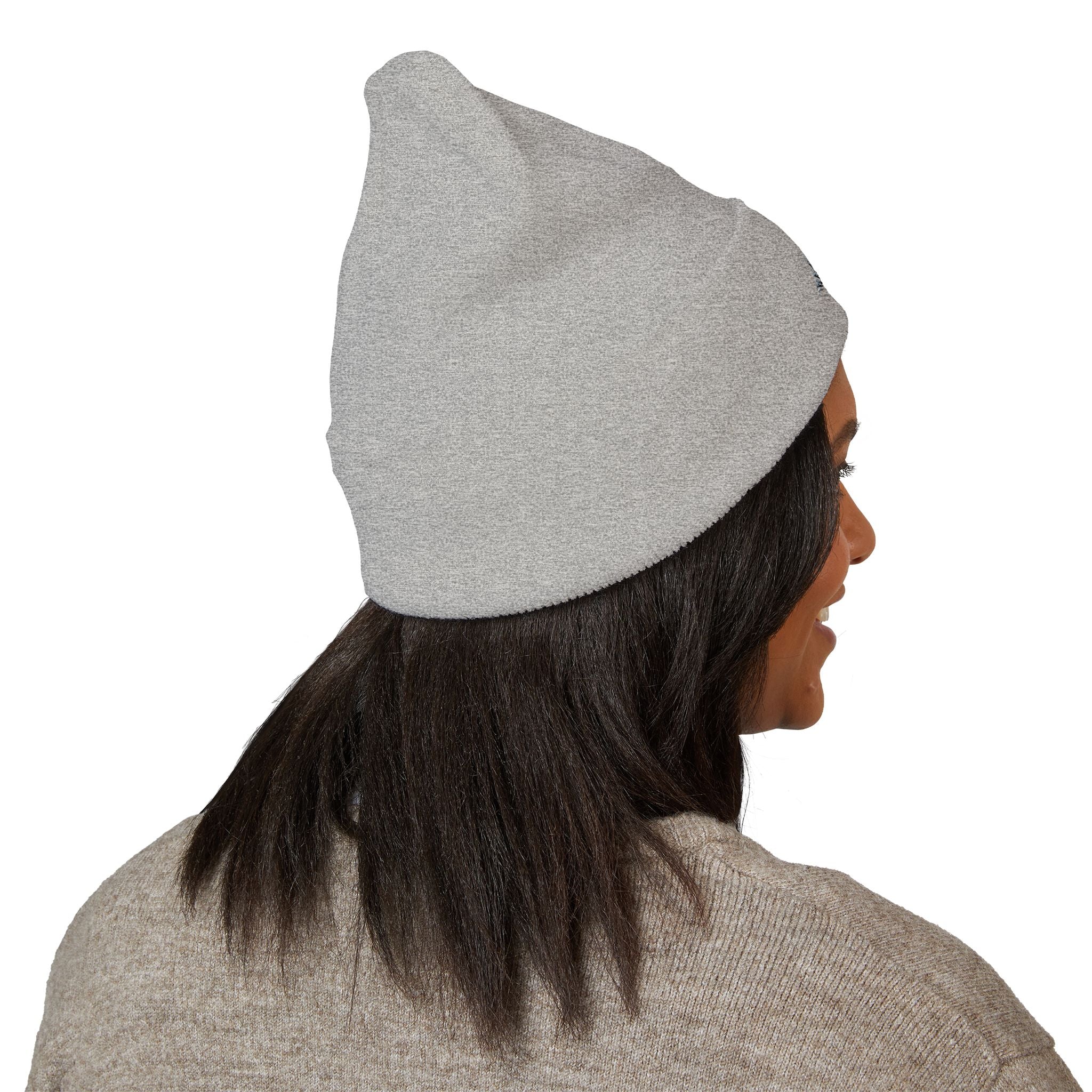 OG Beanie – White Embroidered