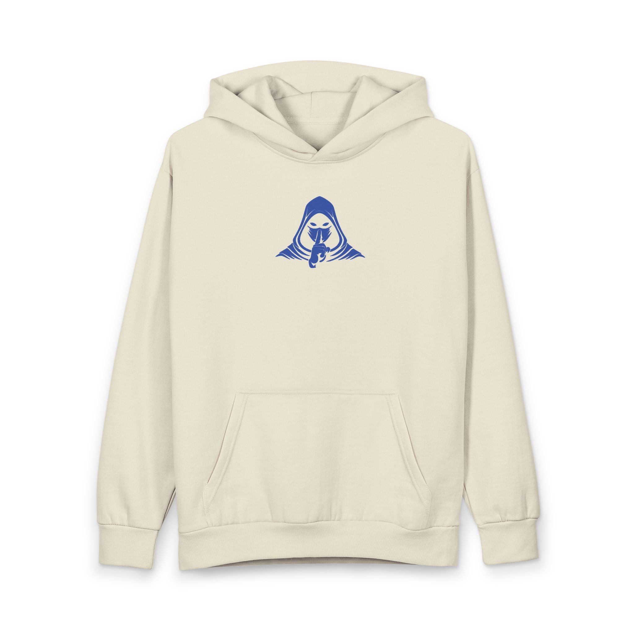 Blue Centered Logo - OG Heavyweight Hoodie
