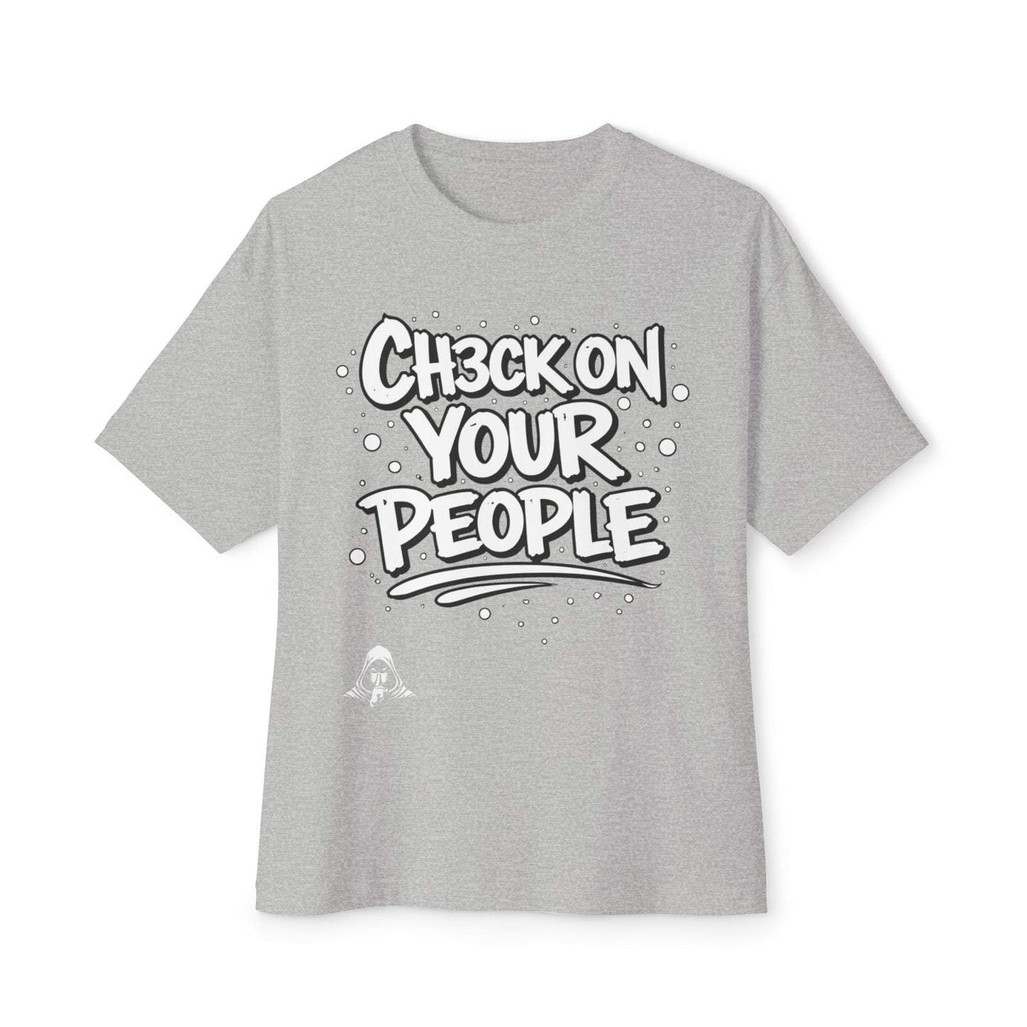 Check on your people Heavyweight Tee
