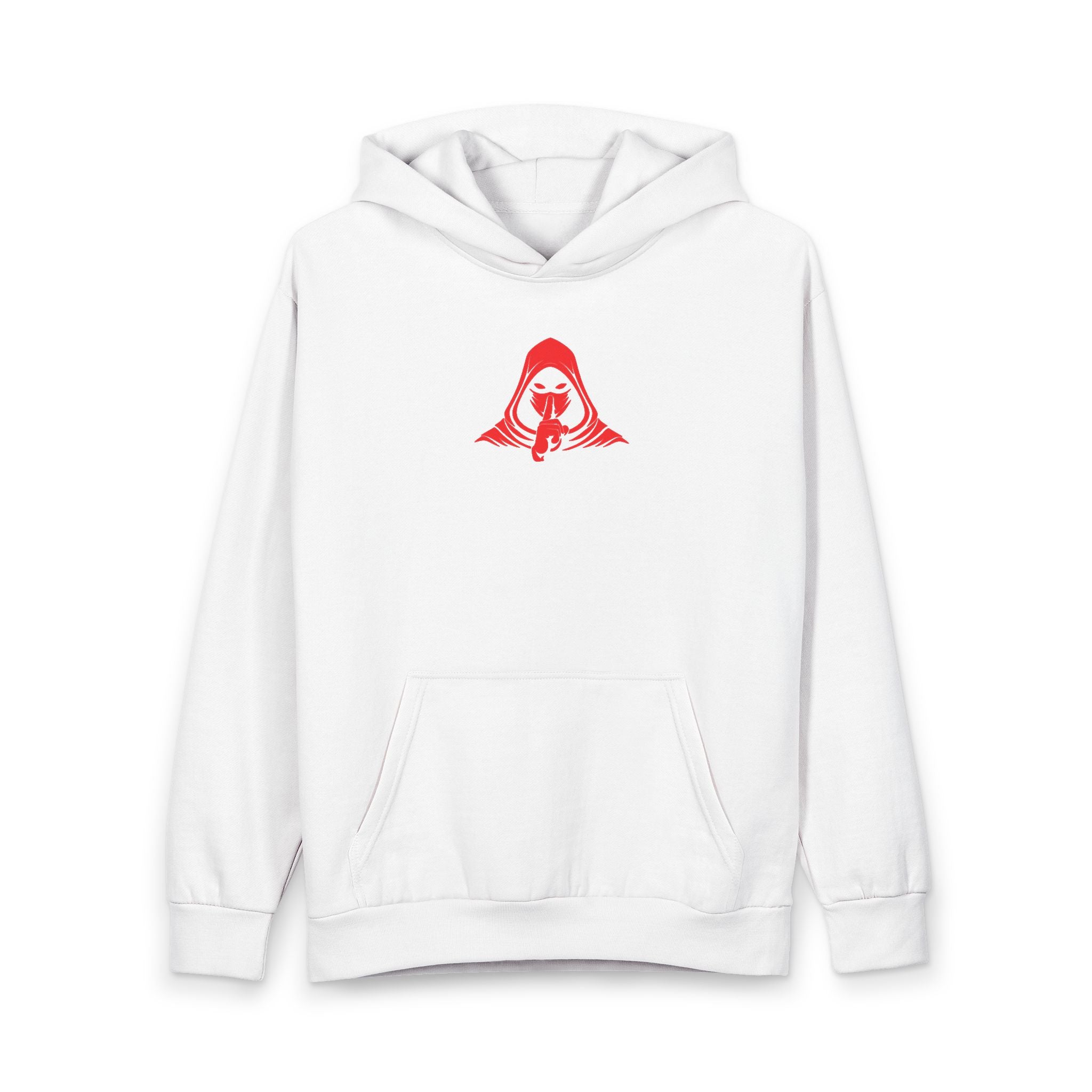 Red Centered Logo - OG Heavyweight Hoodie