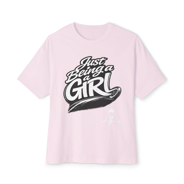 Just a girl Heavyweight Tee