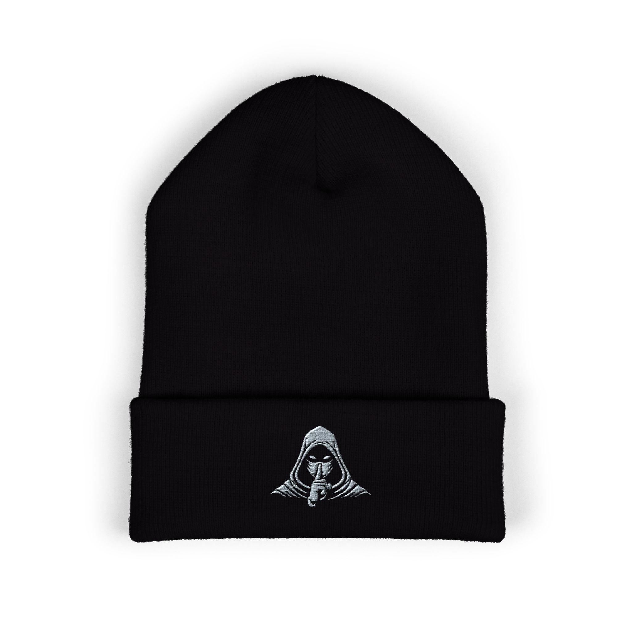 OG Beanie – White Embroidered